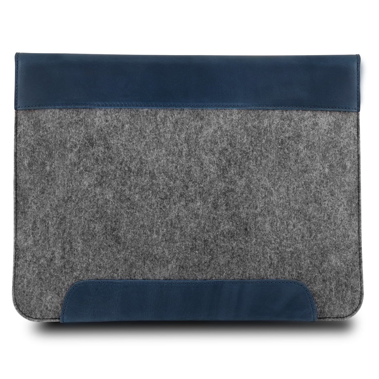 MegaGear Fine Leather and Fleece Sleeve Bag for MacBook Pro, MacBook Air and iPad Case
