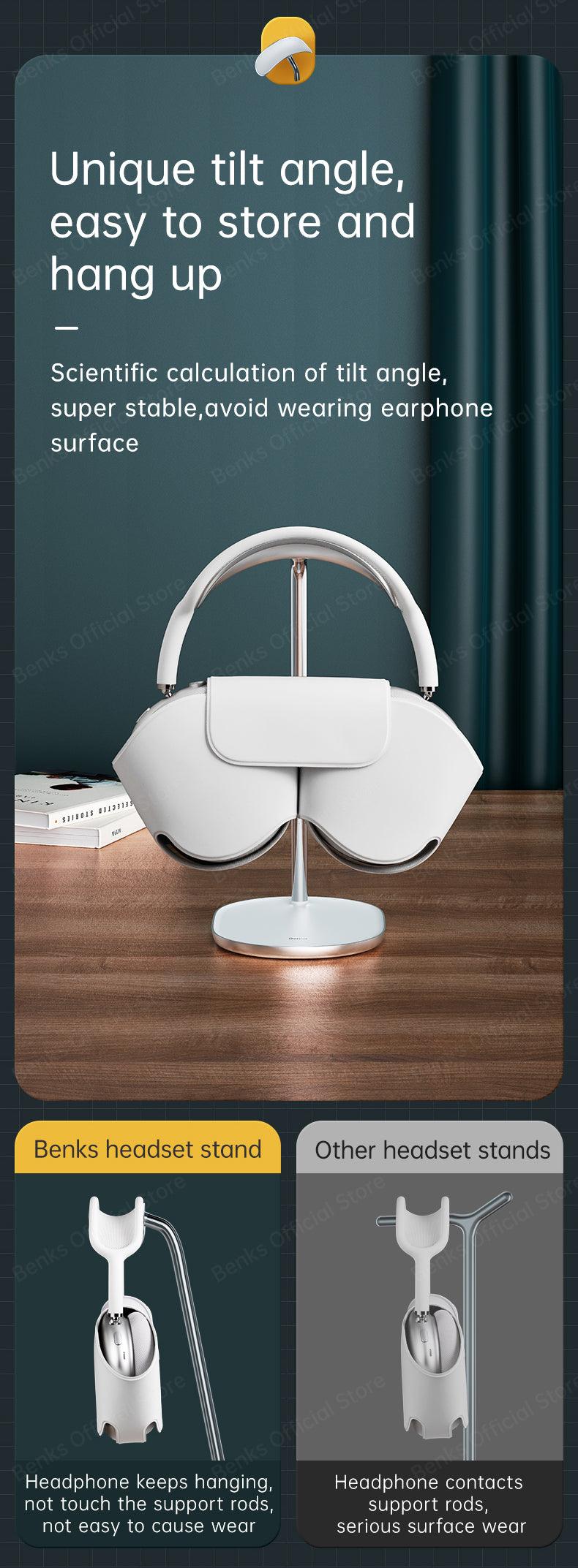 Comprar Soporte de metal para auriculares en Guatemala - Cell Export GT