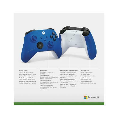 Comprar Control Xbox Shock Azul - Conectividad inalámbrica y Bluetooth en Guatemala - Cell Export GT